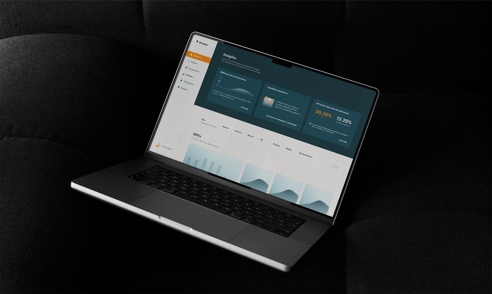 InFrame data visualization